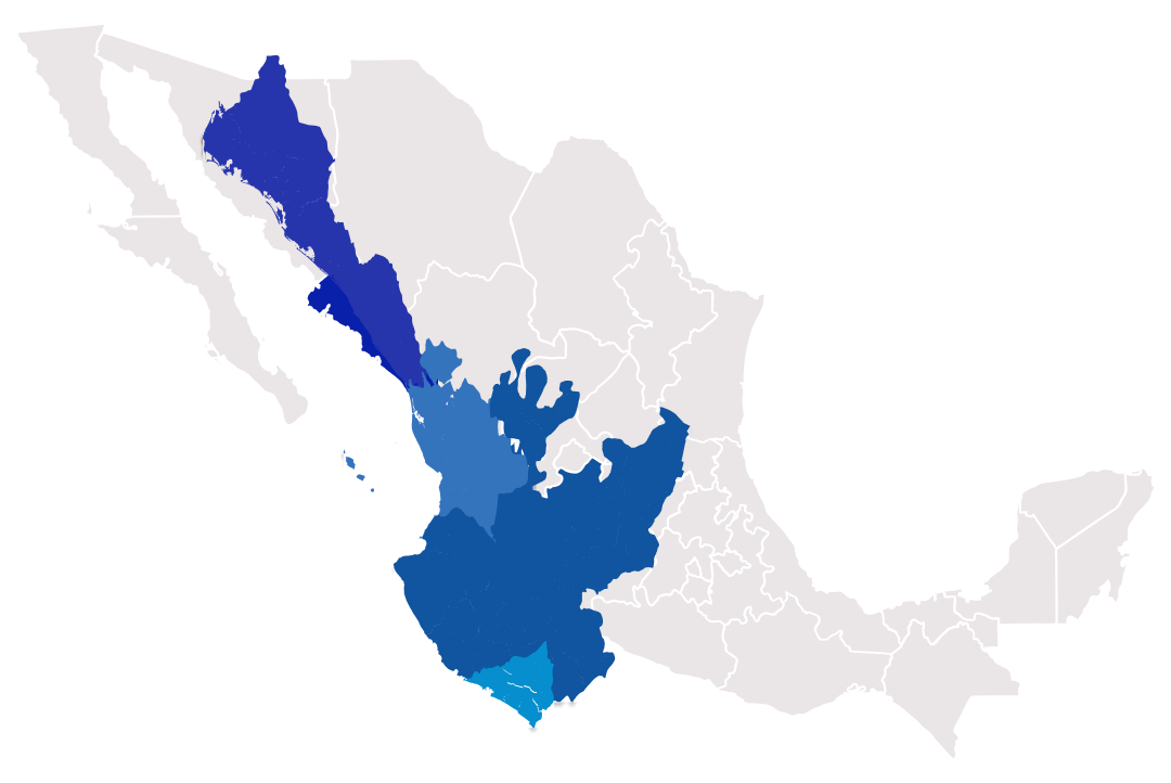 Mapa tiendas Kiosko